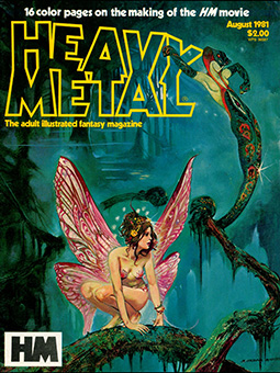 Heavy Metal magazine cover