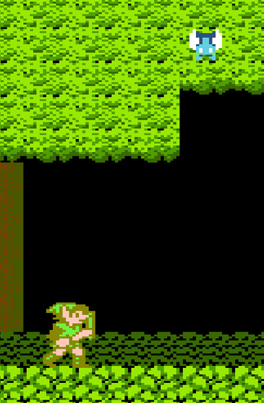 Zelda 2 screen shot