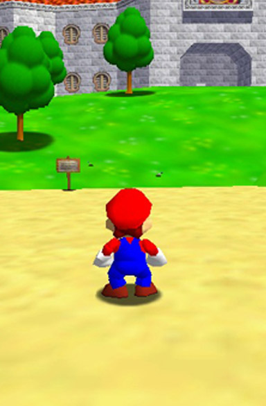 Mario 64 screen shot